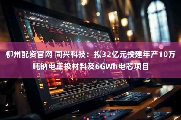 柳州配资官网 同兴科技：拟32亿元投建年产10万吨钠电正极材料及6GWh电芯项目